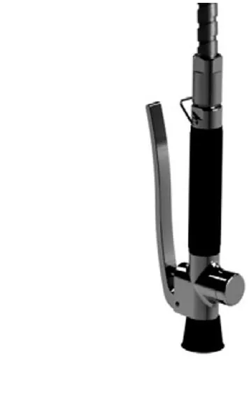 Kriss håndbruser til euroclean storkøkkenarmatur enkel 1/2rg